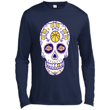 Load image into Gallery viewer, Los Angeles Lakers Basketball Sugar Skull Day of the Dead