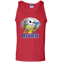 Load image into Gallery viewer, Jack Skellington Halloween Shirt For St.-louis-blues Fans