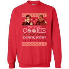 Load image into Gallery viewer, Put That Cookie Down Now Ugly Sweatern