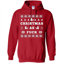 Load image into Gallery viewer, Humping deer Christmas as fuck sweater